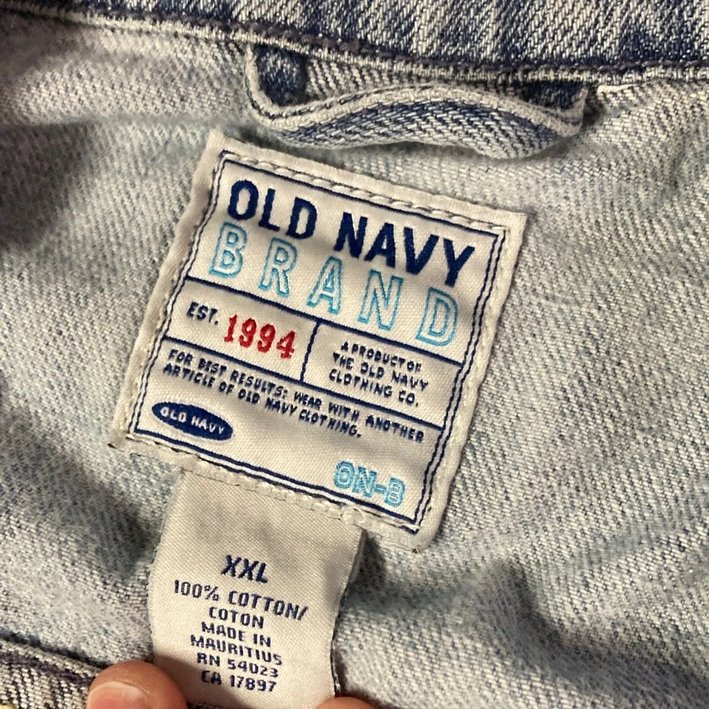 Old Navy Light Blue Denim Jacket - Women's Jean Coat - Picture 2 of 3